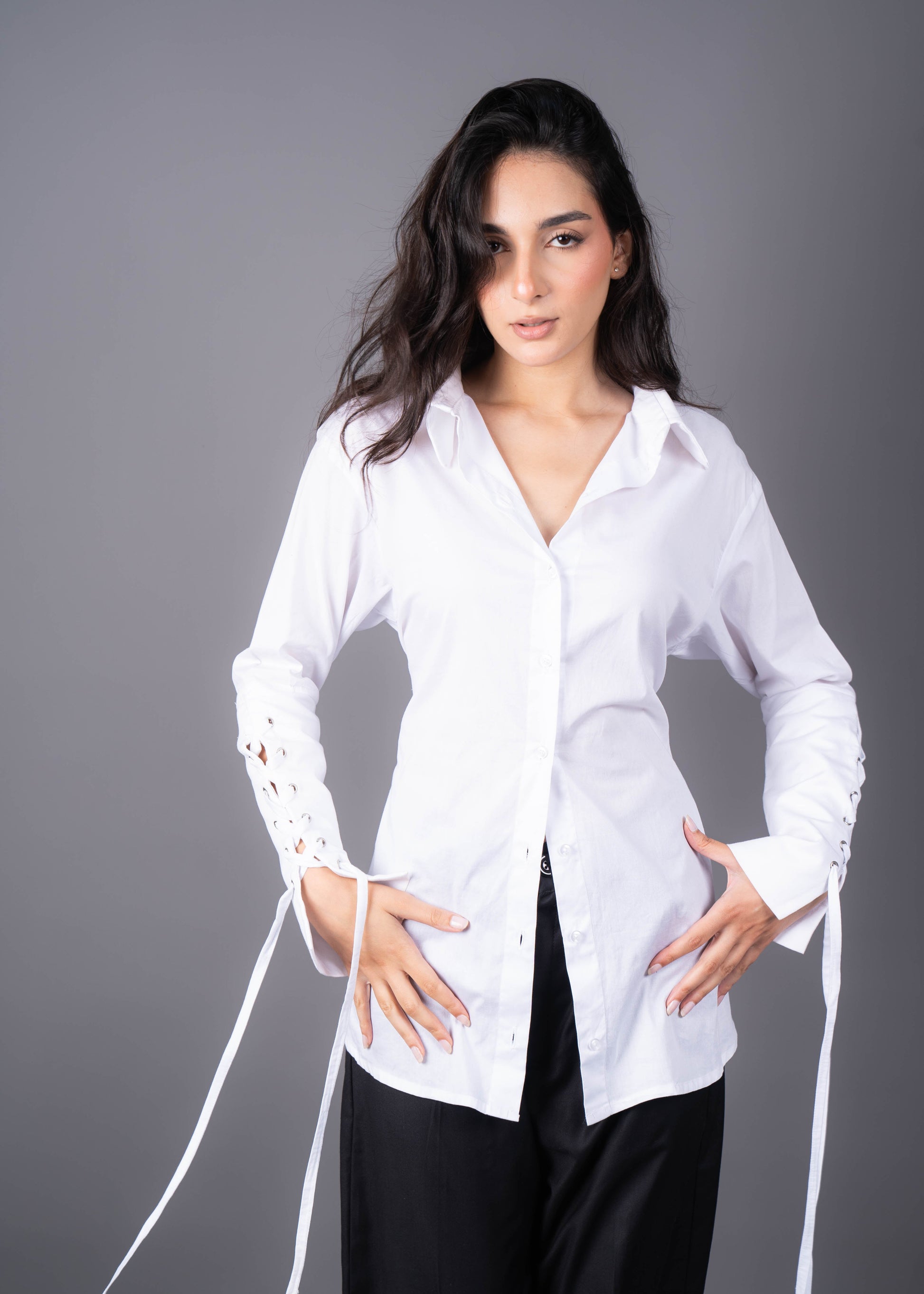 STRAY WHITE SHIRT