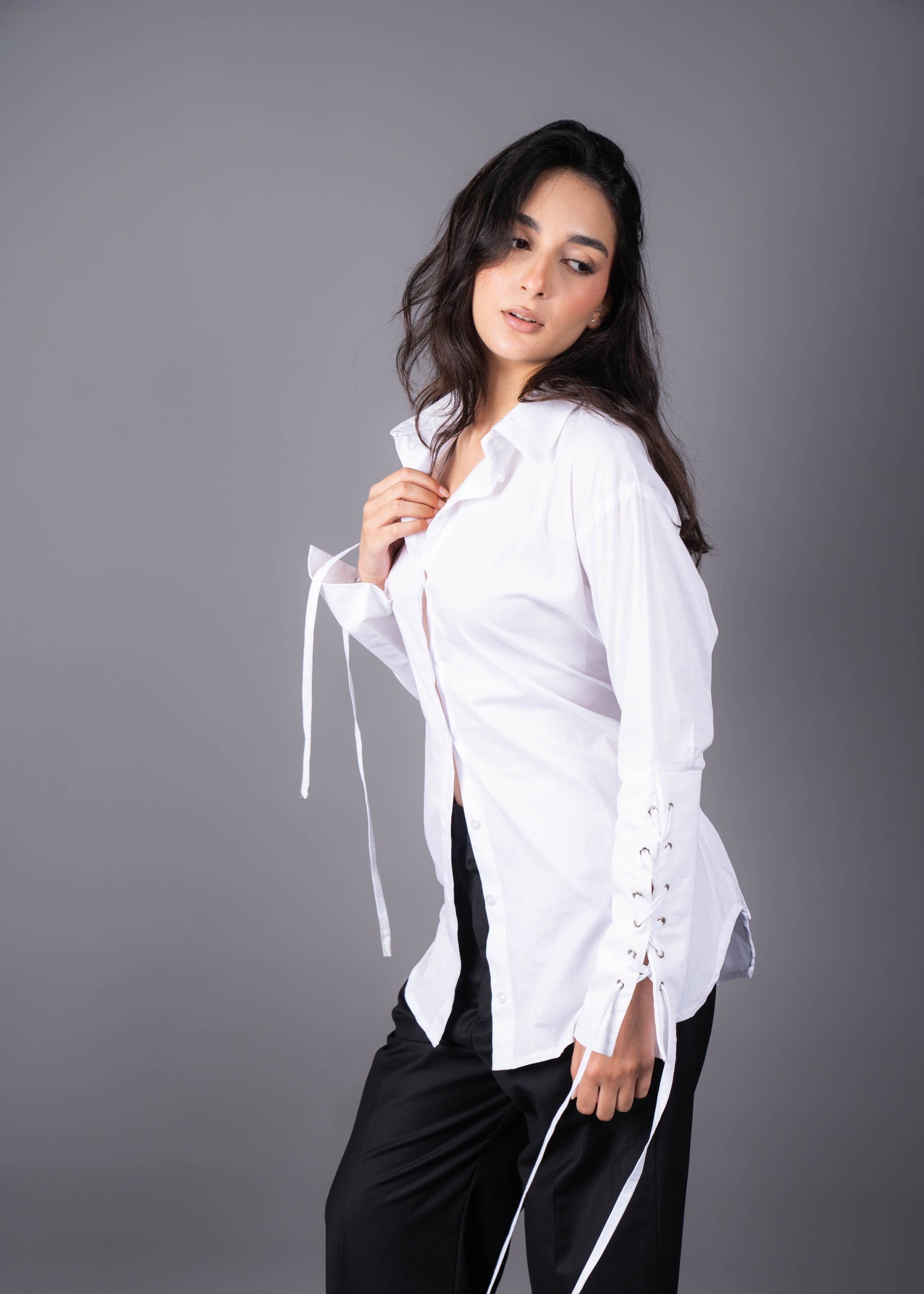 STRAY WHITE SHIRT