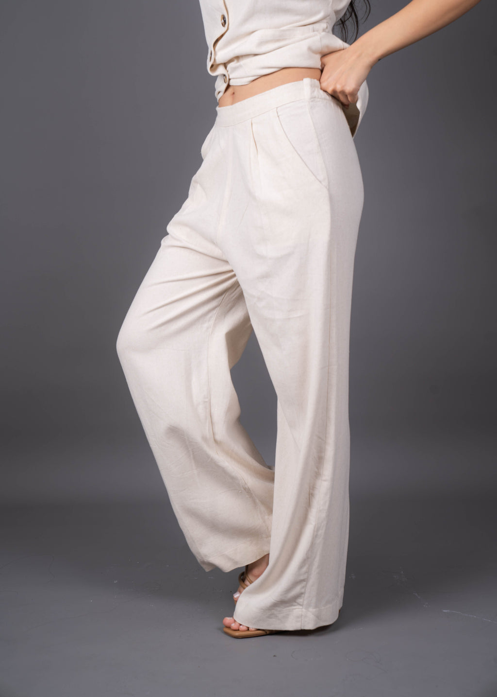 AIRE LINEN TROUSER