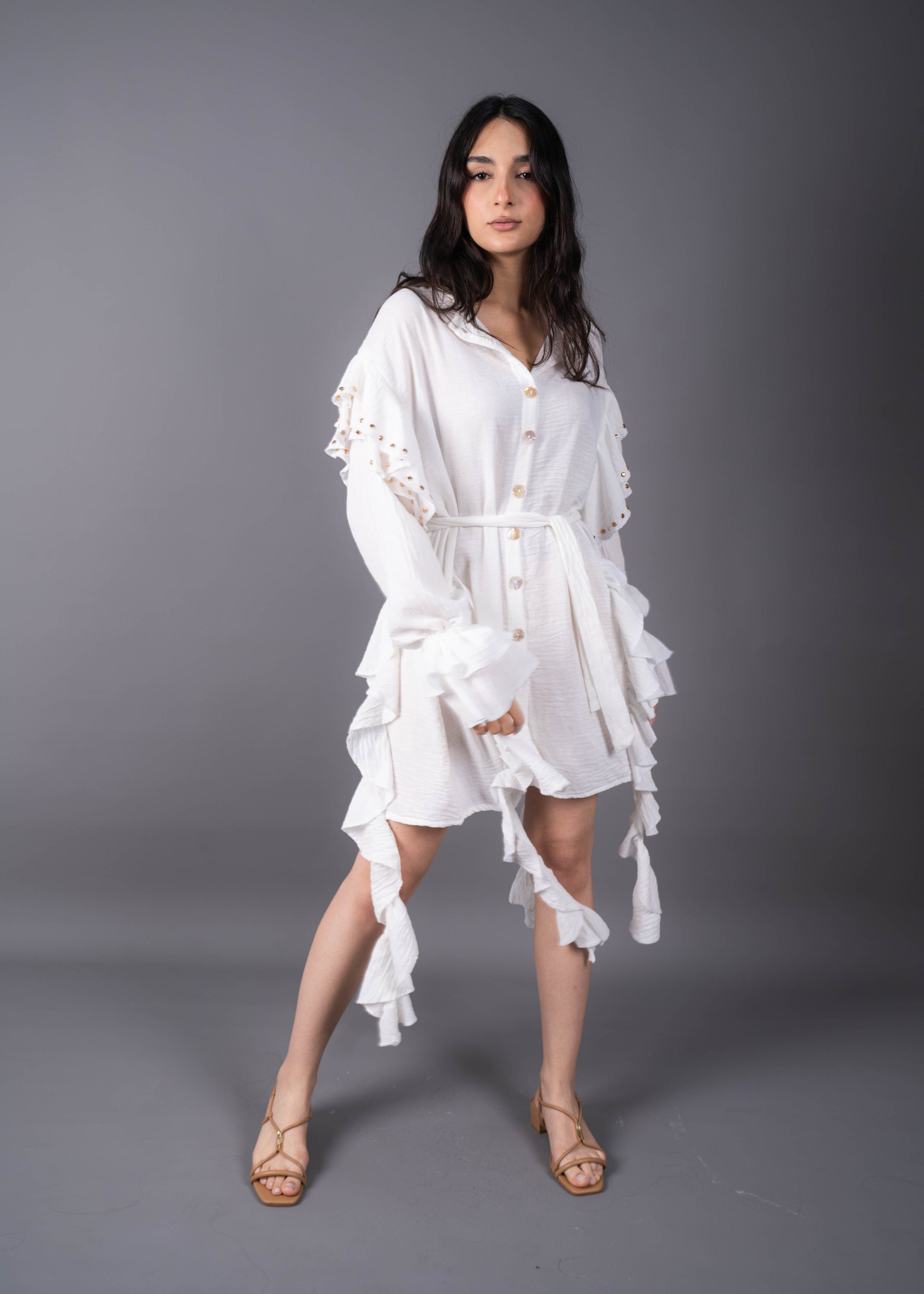 ISLA LINEN DRESS