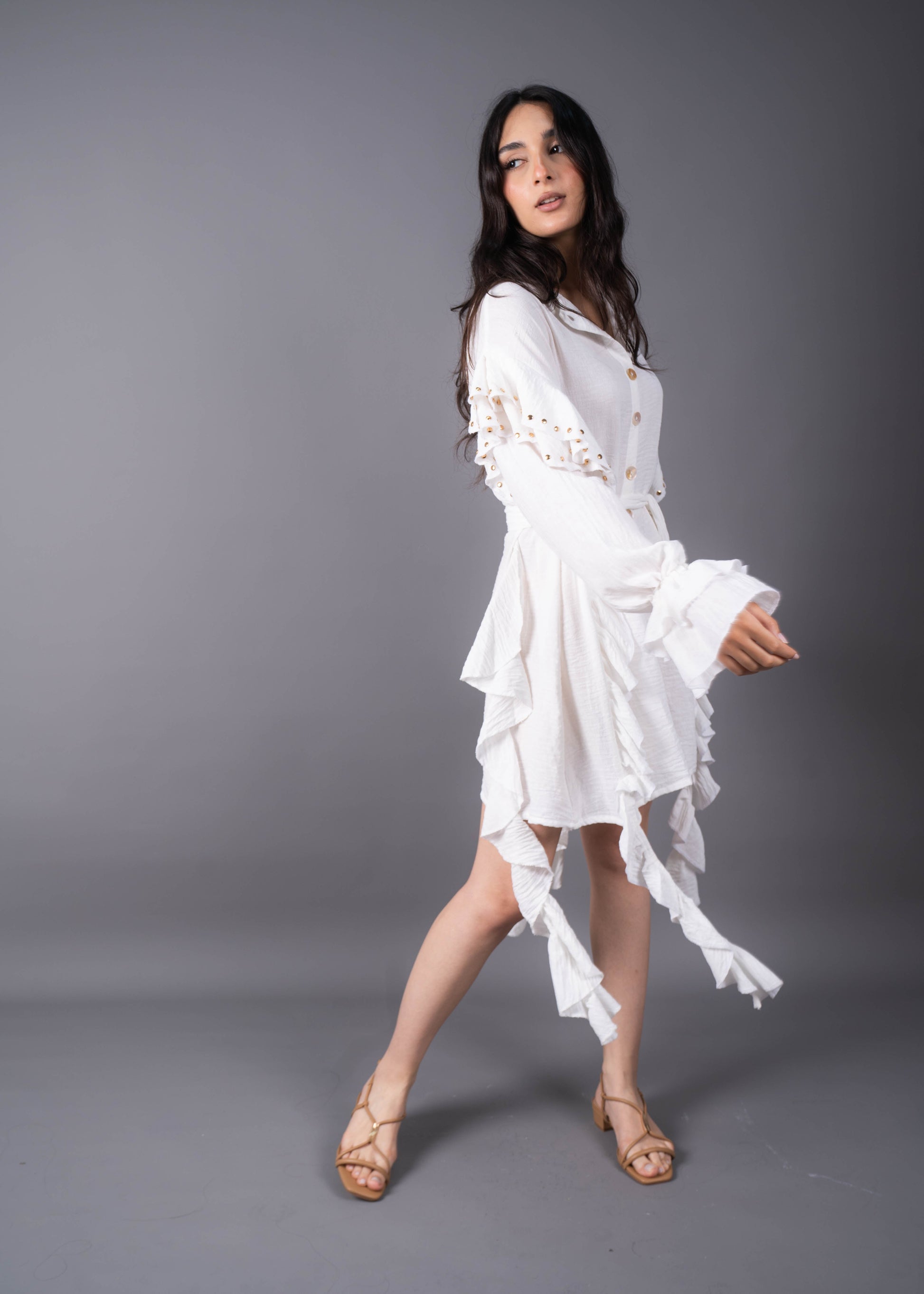 ISLA LINEN DRESS